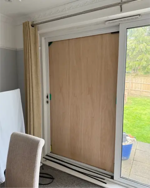 Restoration Glazing boarding up service project completed in Yeovil, Hampshire - after photo