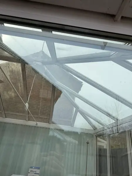 Before photo - Restoration Glazing conservatory roof insulation in Winchester